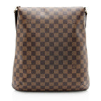 Louis Vuitton Vintage Damier Ebene Musette Salsa GM Shoulder Bag