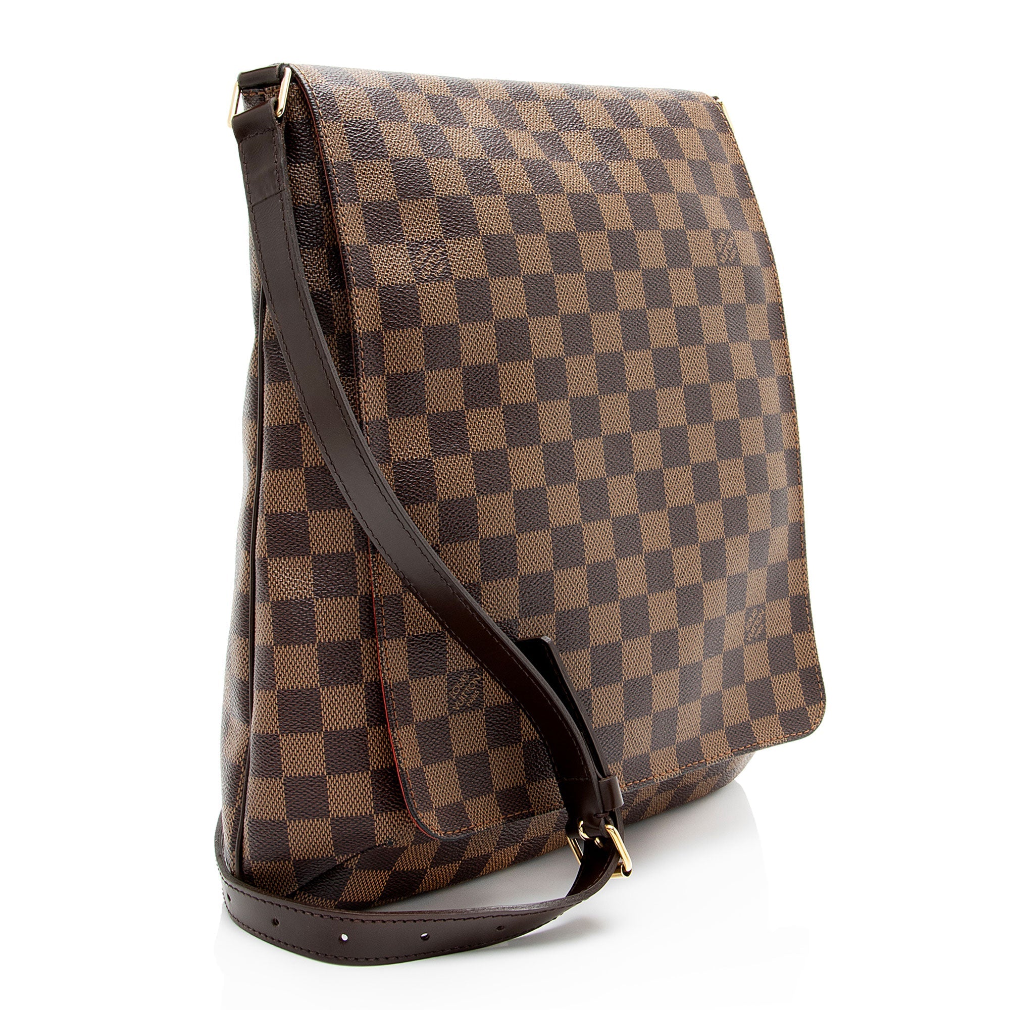 Louis Vuitton Vintage Damier Ebene Musette Salsa GM Shoulder Bag