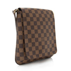 Louis Vuitton Vintage Damier Ebene Musette Salsa Shoulder Bag (SHF-HNbUxm)
