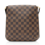 Louis Vuitton Vintage Damier Ebene Musette Salsa Shoulder Bag (SHF-IIsrMl)