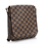 Louis Vuitton Vintage Damier Ebene Musette Salsa Shoulder Bag (SHF-IIsrMl)