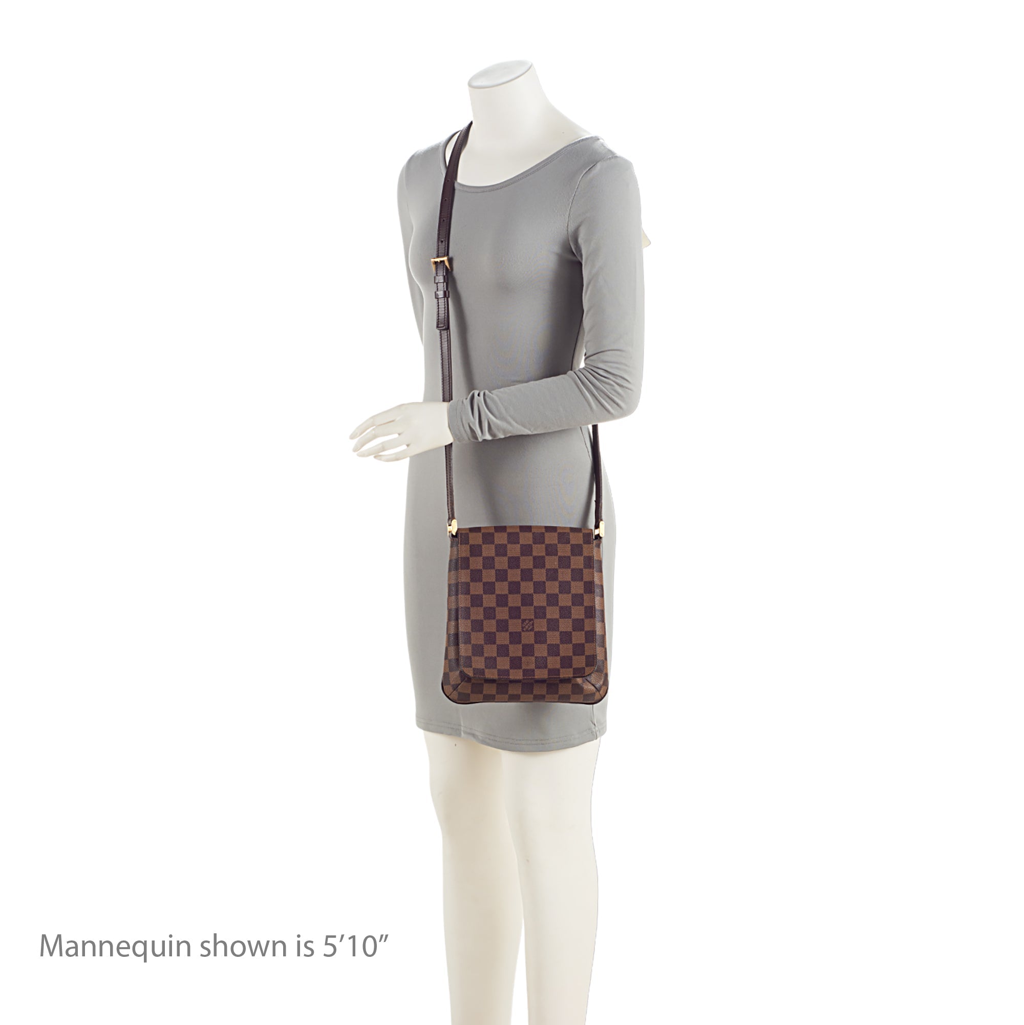 Louis Vuitton Vintage Damier Ebene Musette Salsa Shoulder Bag (SHF-FGRAHz)