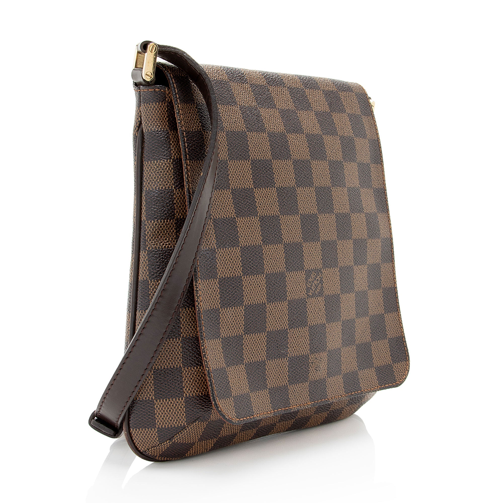 Louis Vuitton Vintage Damier Ebene Musette Salsa Shoulder Bag (SHF-FGRAHz)