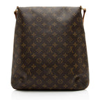 Louis Vuitton Vintage Monogram Canvas Musette Salsa GM Shoulder Bag (SHF-pOSz6A)
