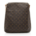 Louis Vuitton Vintage Monogram Canvas Musette Salsa GM Shoulder Bag (SHF-DU9y35)
