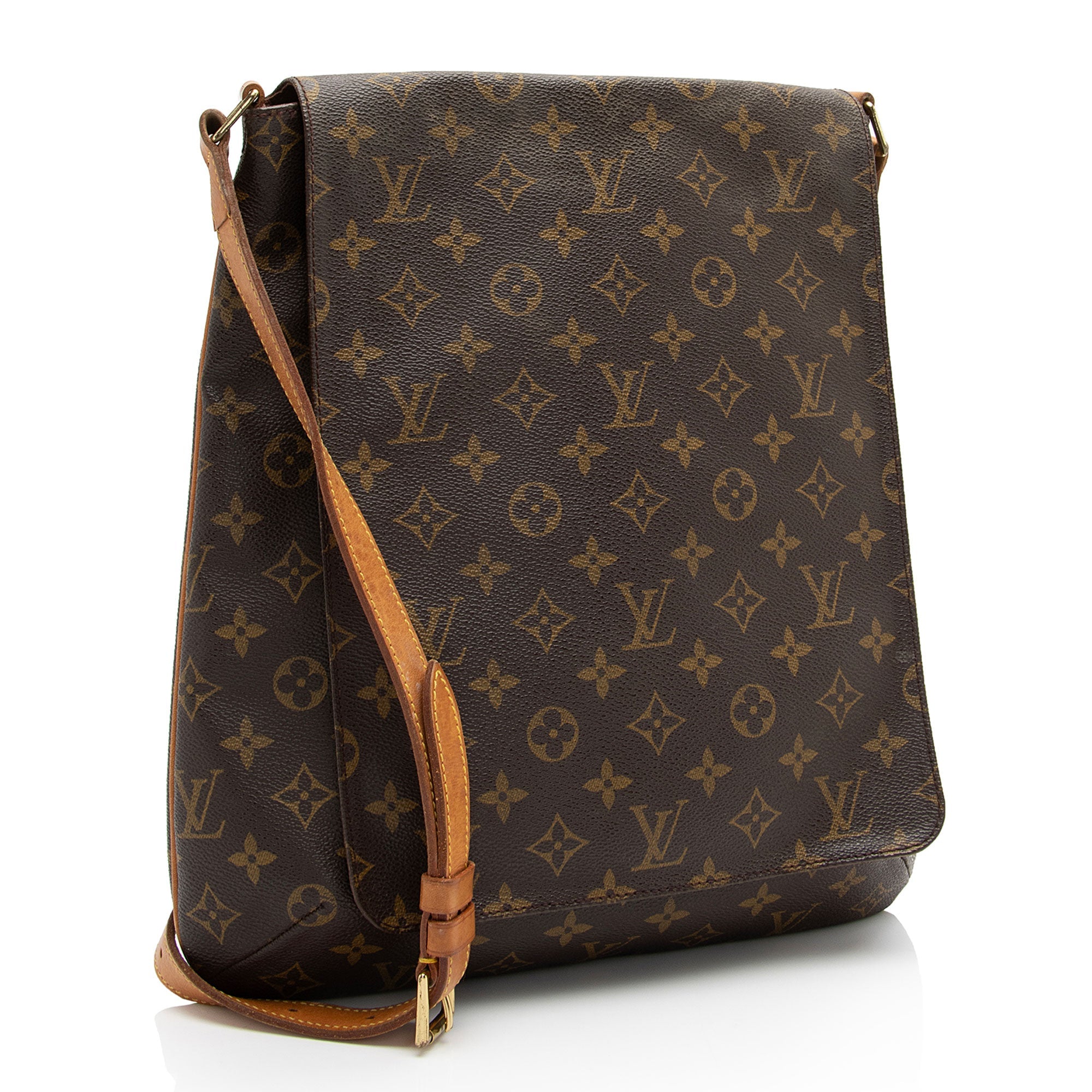 Louis Vuitton Vintage Monogram Canvas Musette Salsa GM Shoulder Bag (SHF-DU9y35)