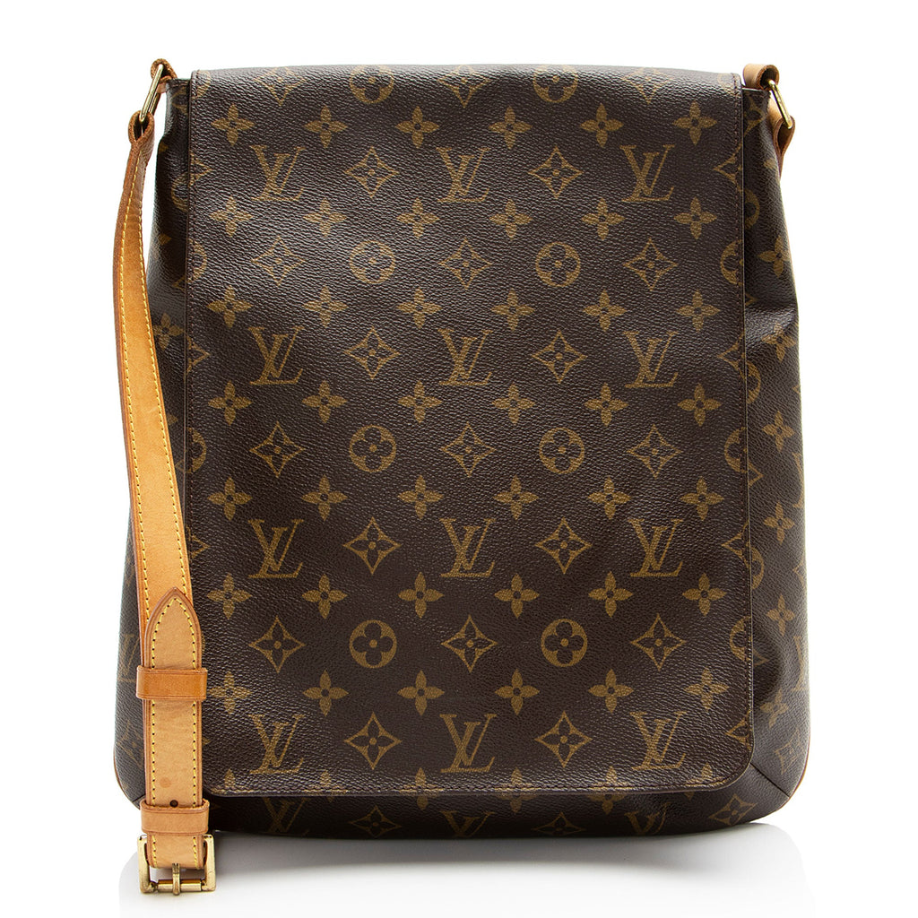 Louis Vuitton Vintage Monogram Canvas Musette Salsa GM Shoulder Bag (SHF-gilnTA)