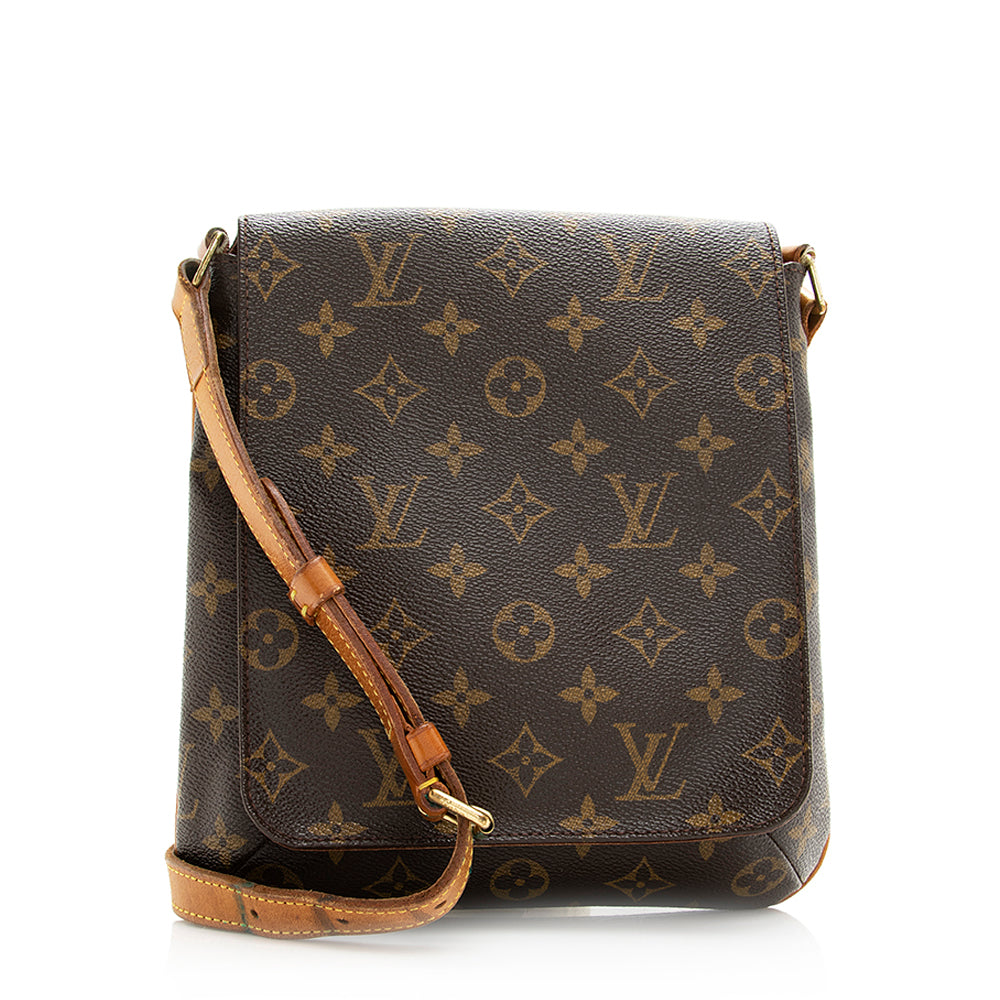 Louis Vuitton Vintage Monogram Canvas Musette Salsa Shoulder Bag (SHF-20304)