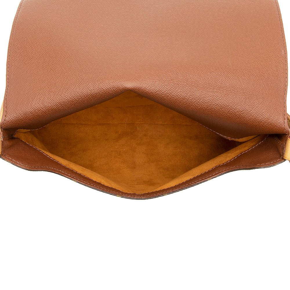 Louis Vuitton Vintage Monogram Canvas Musette Tango Shoulder Bag (SHF-19744)