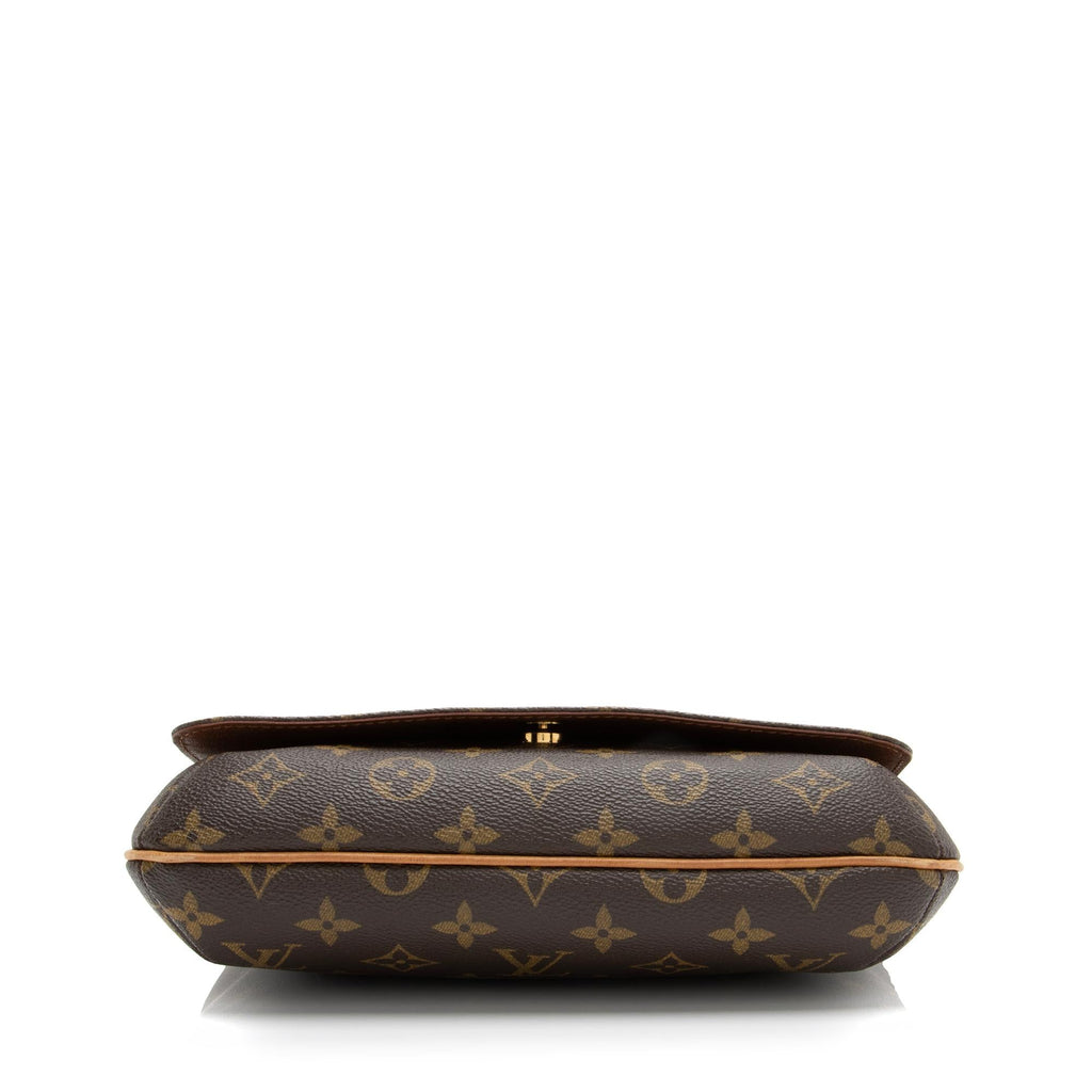 Louis Vuitton Vintage Monogram Canvas Musette Tango Shoulder Bag (SHF-23533)