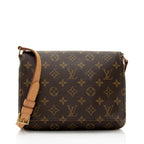 Louis Vuitton Vintage Monogram Canvas Musette Tango Shoulder Bag (SHF-YLN5hB)