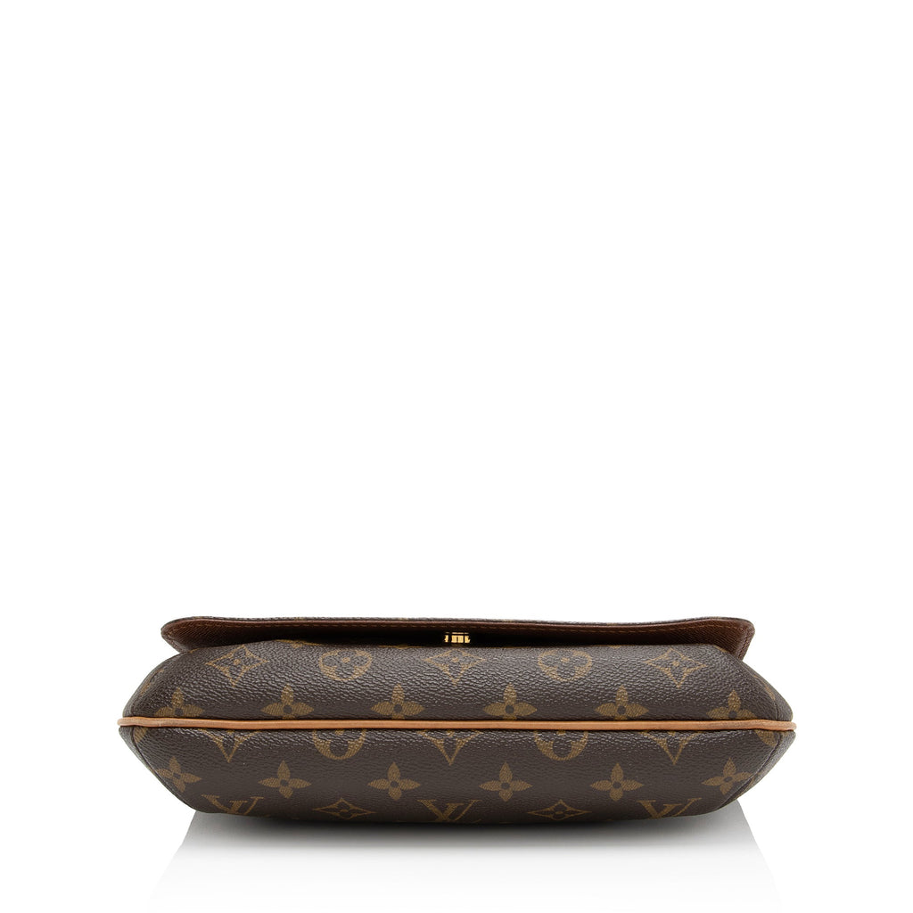 Louis Vuitton Vintage Monogram Canvas Musette Tango Shoulder Bag (SHF-vU796M)