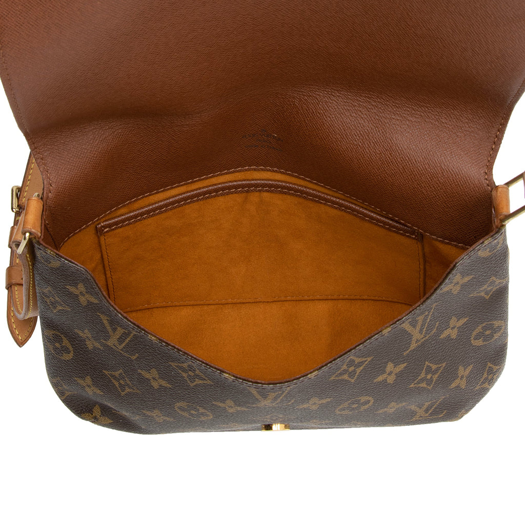 Louis Vuitton Vintage Monogram Canvas Musette Tango Shoulder Bag (SHF-vU796M)