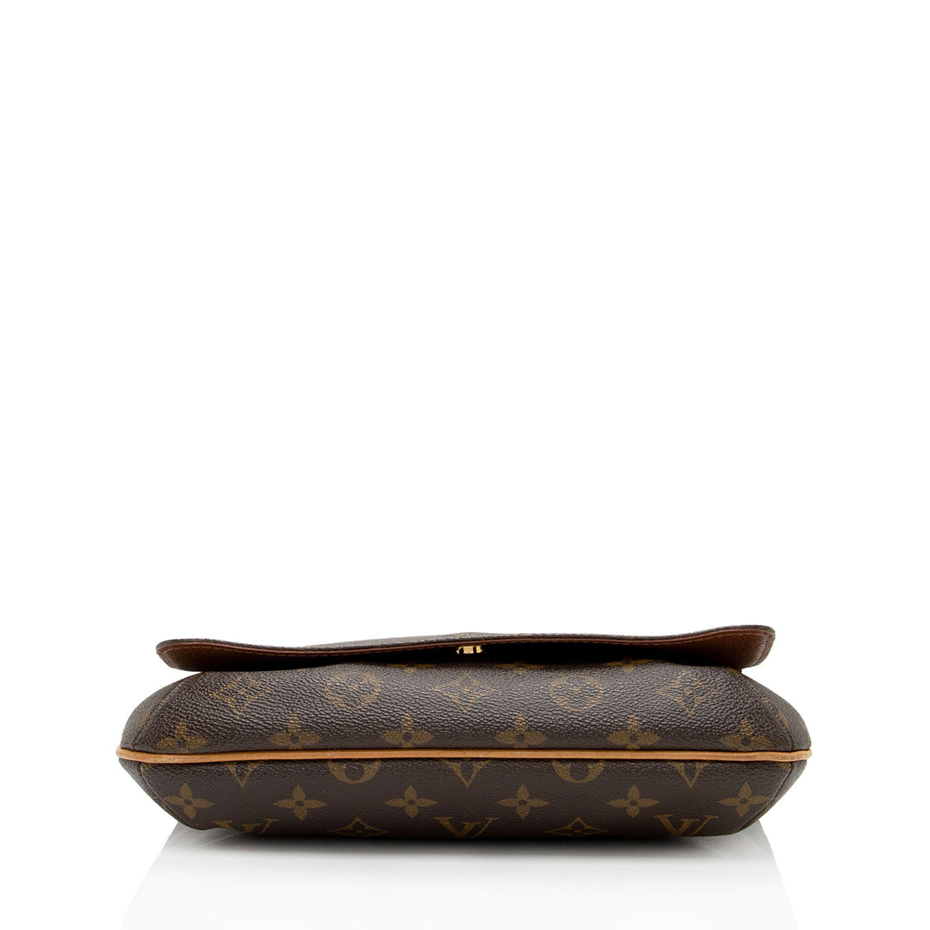 Louis Vuitton Vintage Monogram Canvas Musette Tango Shoulder Bag (SHF-SAbBw1)