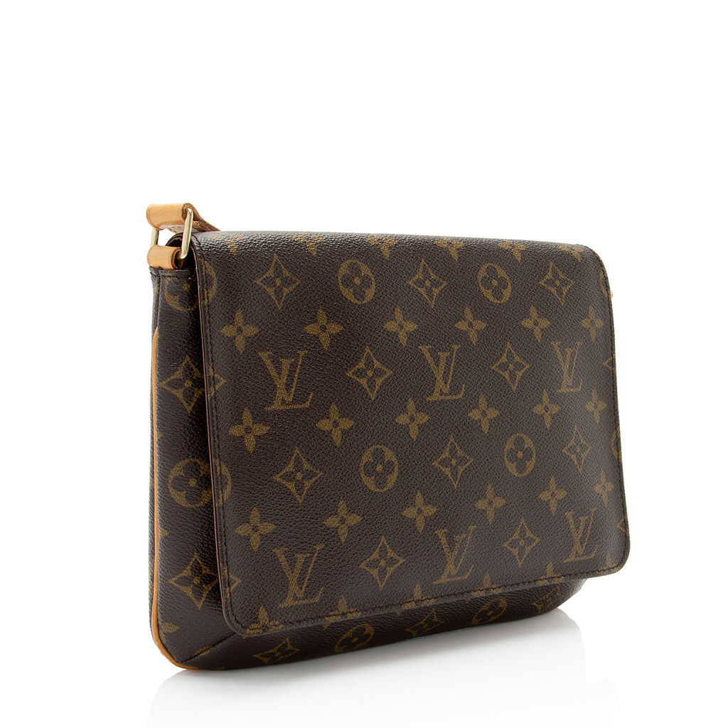 Louis Vuitton Vintage Monogram Canvas Musette Tango Shoulder Bag (SHF-nQS5lD)