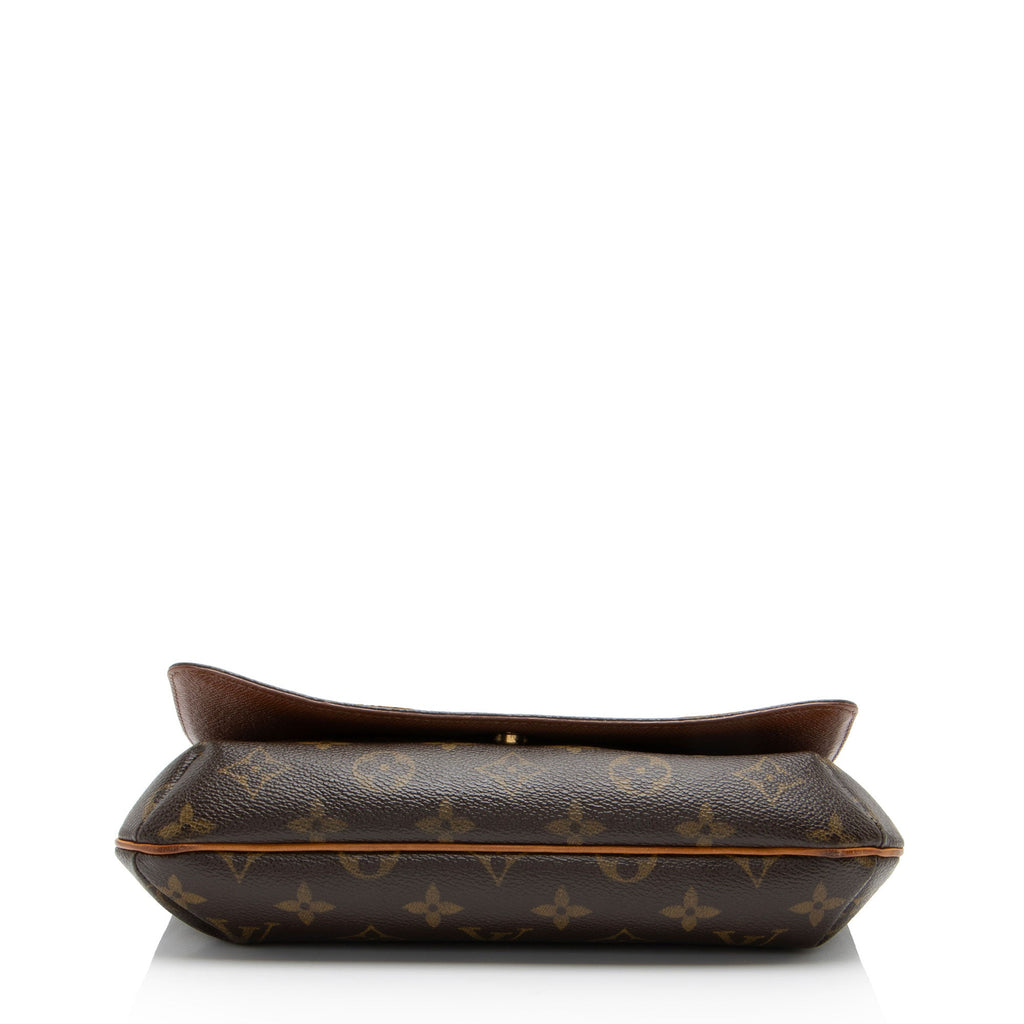 Louis Vuitton Vintage Monogram Canvas Musette Tango Shoulder Bag (SHF-fTteXX)
