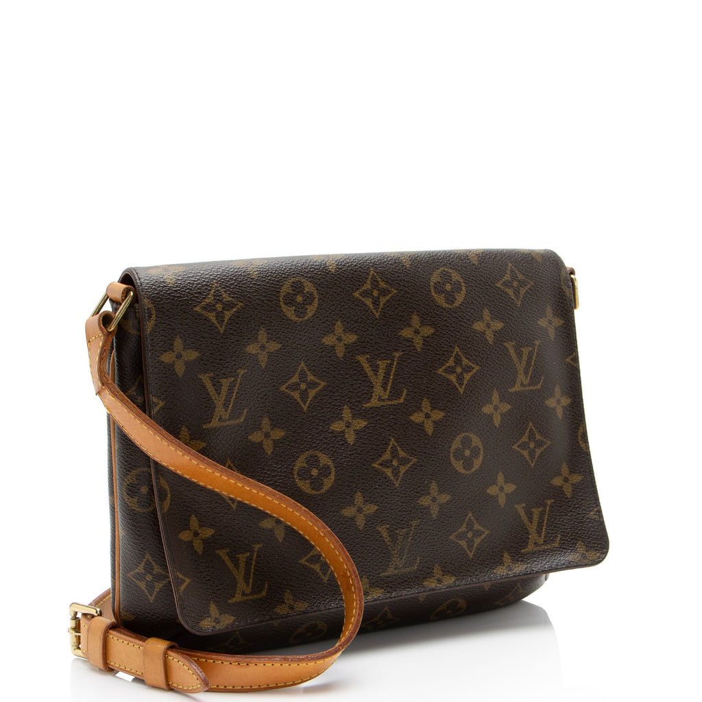 Louis Vuitton Vintage Monogram Canvas Musette Tango Shoulder Bag (SHF-fTteXX)