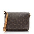 Louis Vuitton Vintage Monogram Canvas Musette Tango Shoulder Bag