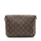 Louis Vuitton Vintage Monogram Canvas Musette Tango Shoulder Bag