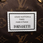 Louis Vuitton x Fornasetti Calfskin Architettura Noe MM Shoulder Bag (SHF-5ljjby)