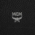 MCM Grained Calfskin Ella Large Boston Bag (SHF-19398)
