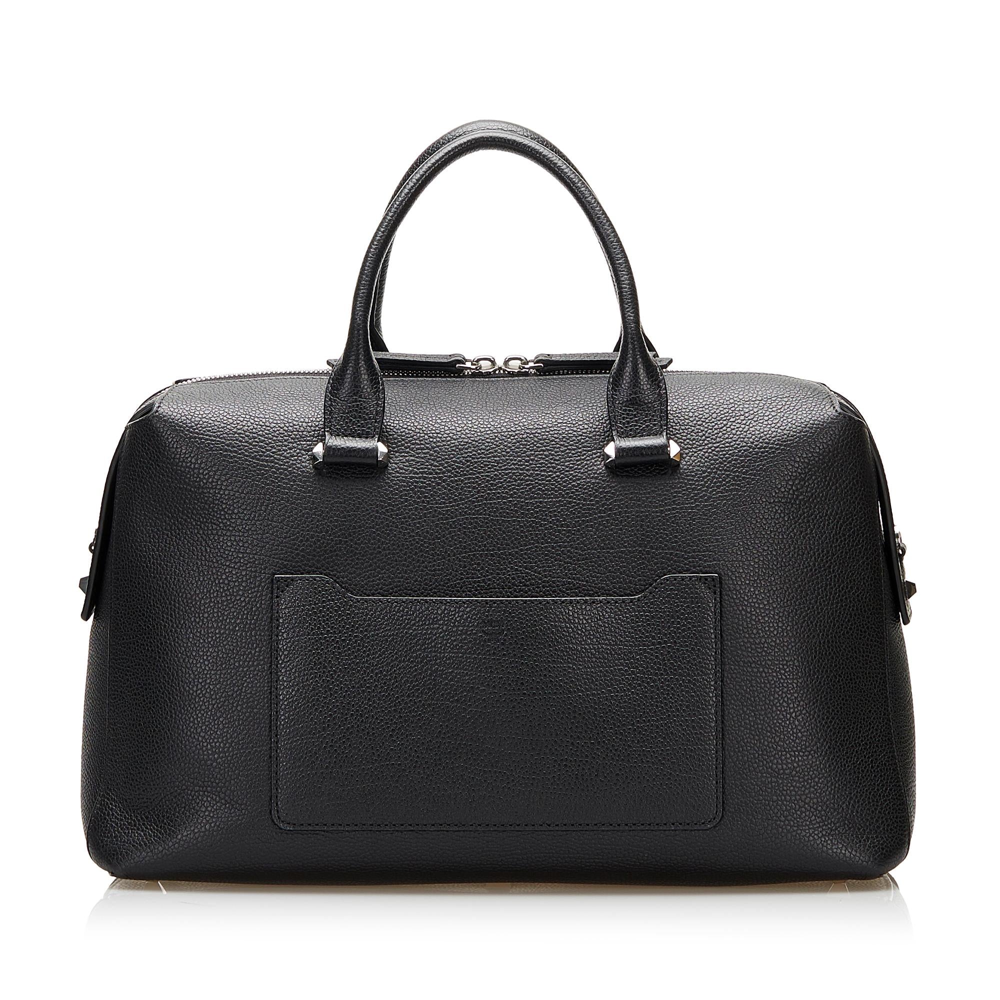 MCM Grained Calfskin Medium Ella (SHG-37897)