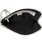 MCM Lambskin Crystal Studded Stark Special Pouch Medium Crossbody Bag (SHF-IC5owp)