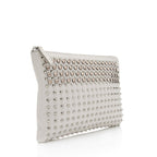 MCM Lambskin Crystal Studded Stark Special Pouch Medium Crossbody Bag (SHF-IC5owp)