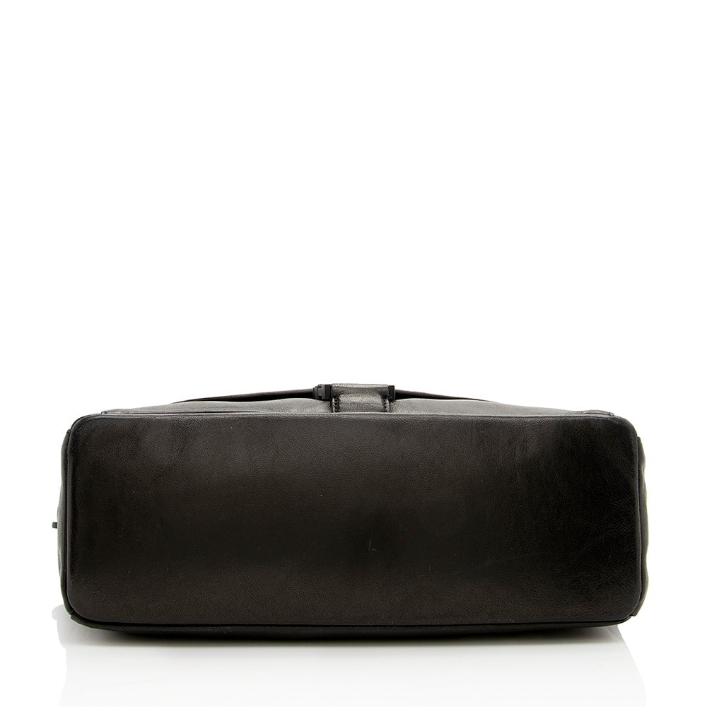MCM Lambskin Killian Medium Messenger Bag (SHF-16468)
