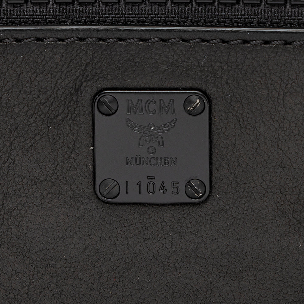 MCM Lambskin Killian Medium Messenger Bag (SHF-16468)