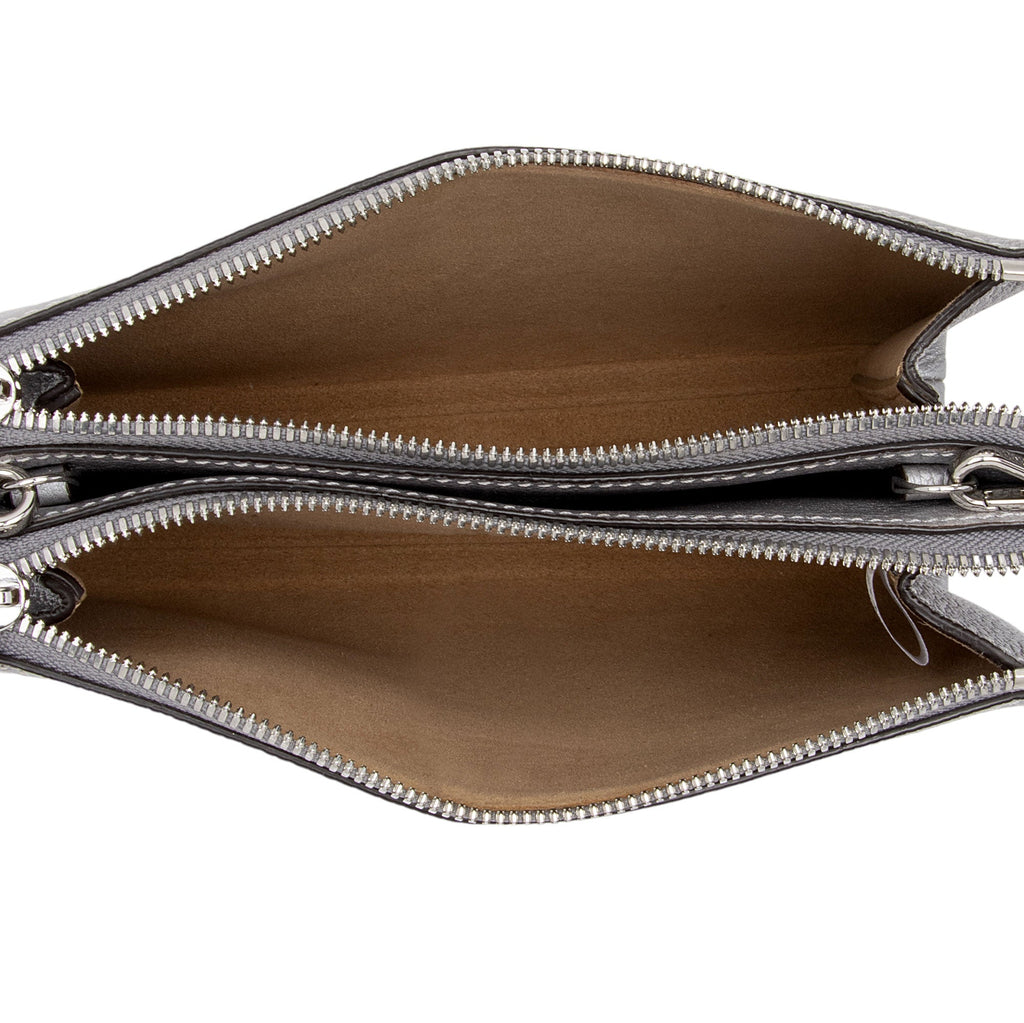MCM Metallic Grained Calfskin Milla Crossbody (SHF-gFwHev)