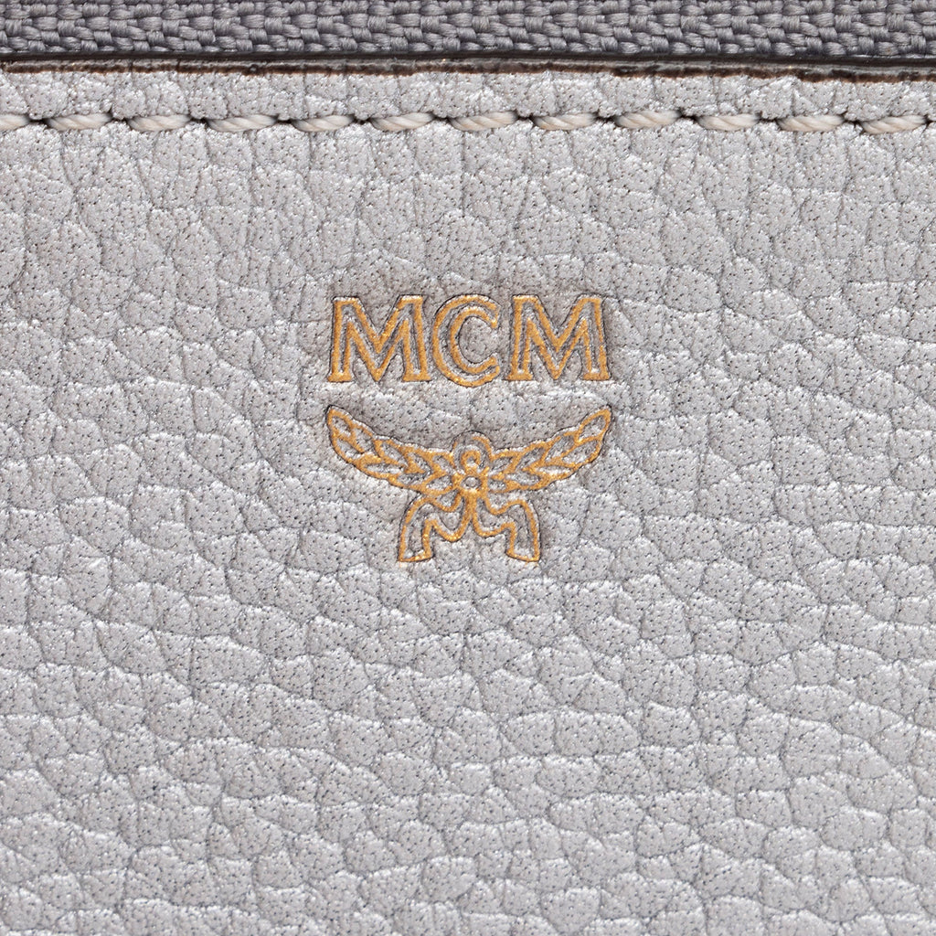 MCM Metallic Grained Calfskin Milla Crossbody (SHF-gFwHev)