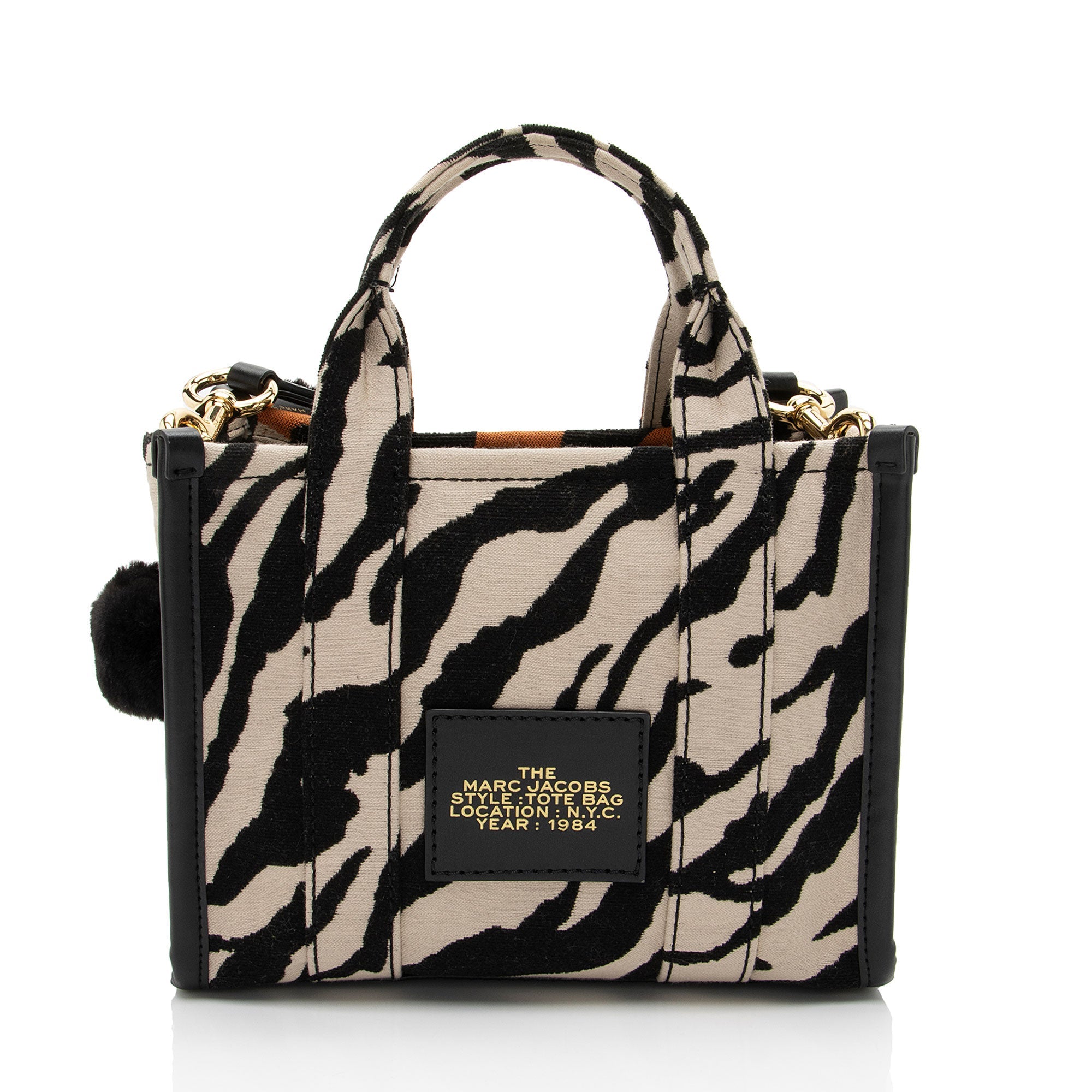Marc Jacobs Canvas Year of The Tiger The Tote Small Bag