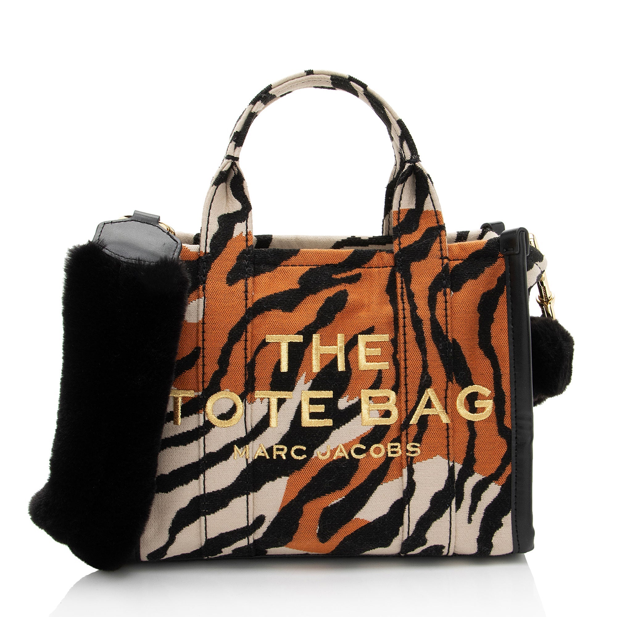 Marc Jacobs Canvas Year of The Tiger The Tote Small Bag