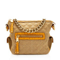 Marc Jacobs Coated Canvas Ostrich Stam Hobo