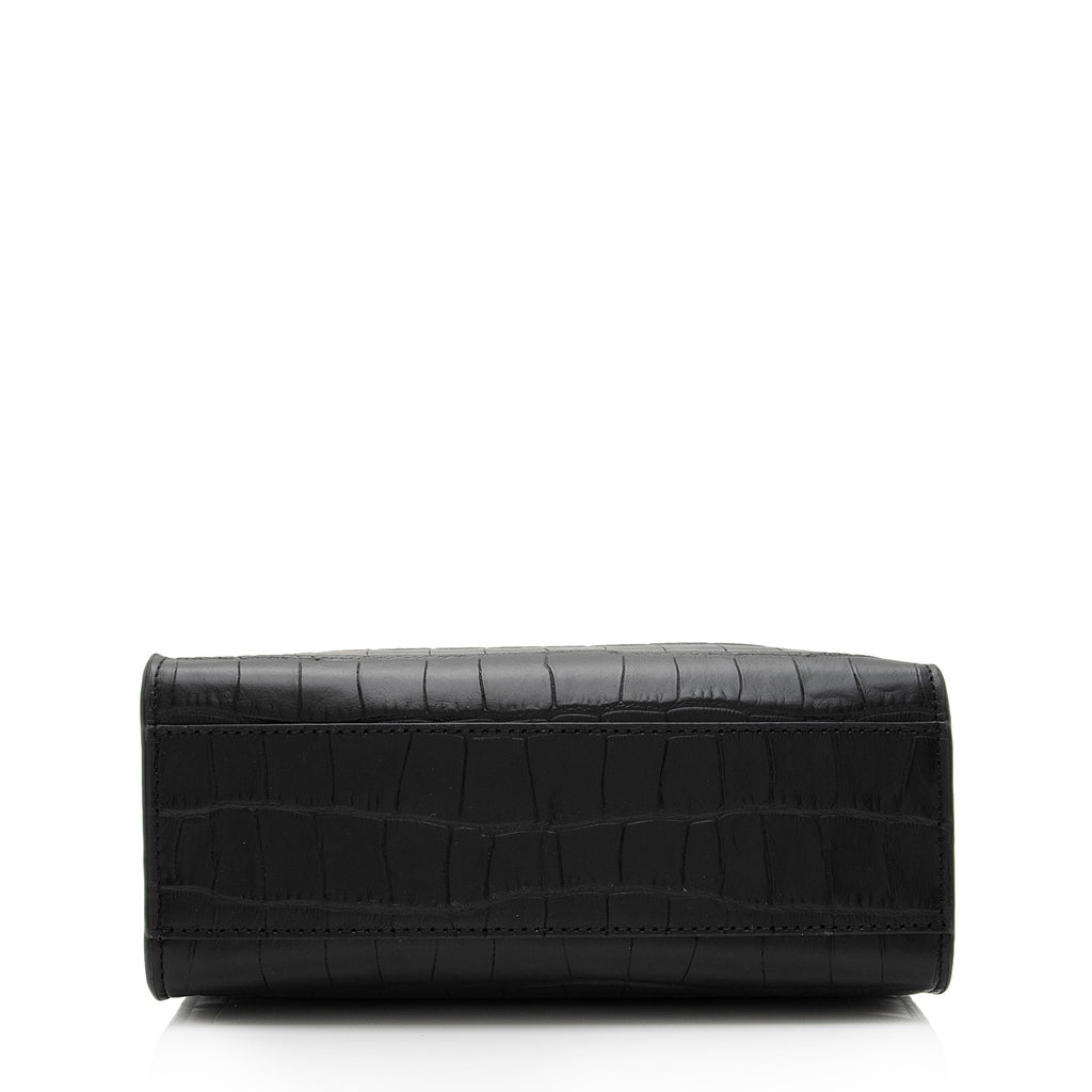 Marc Jacobs Croc Embossed Tote (SHF-hVnBLo)