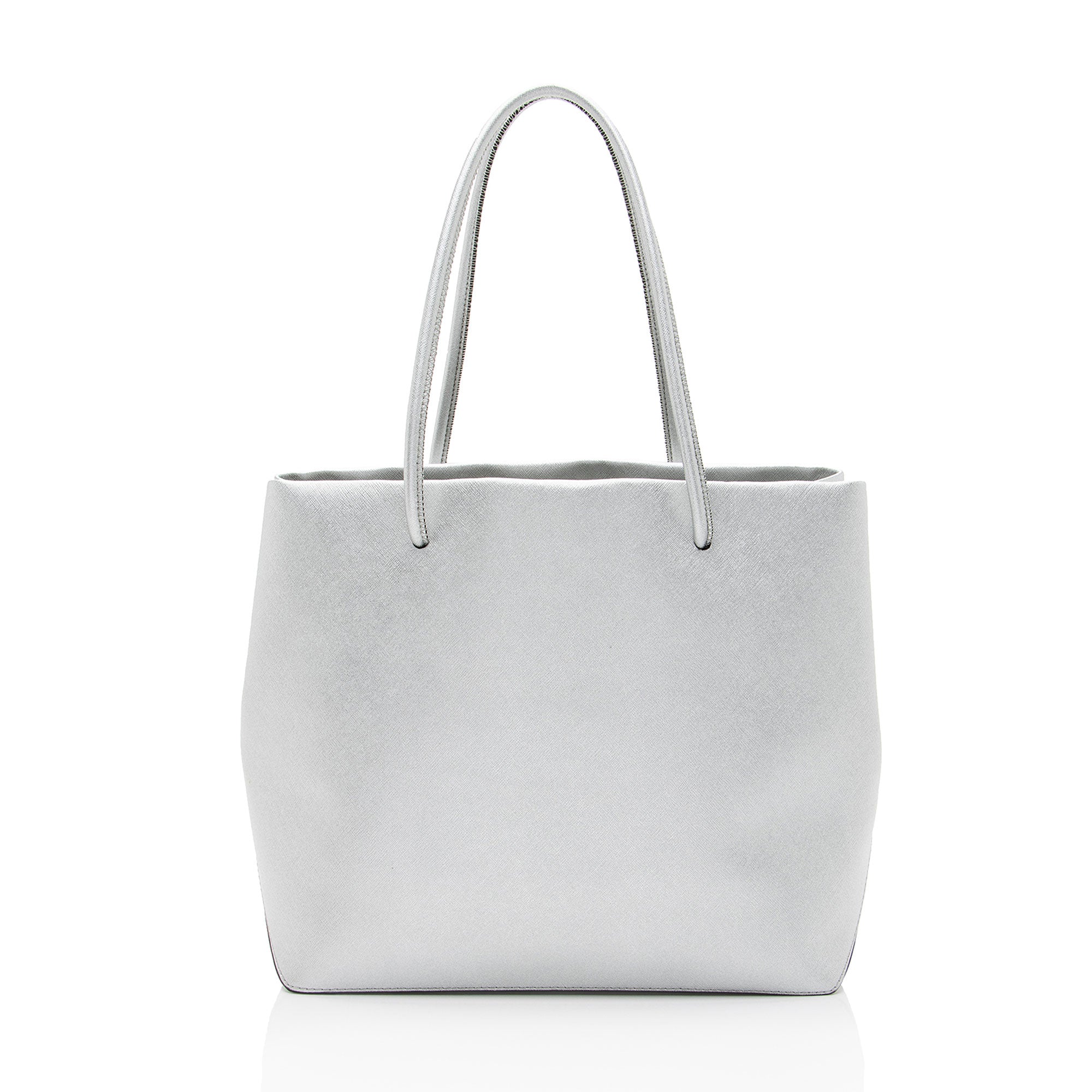 Marc Jacobs Embossed Leather Logo E/W Tote