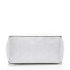Marc Jacobs Embossed Leather Logo E/W Tote
