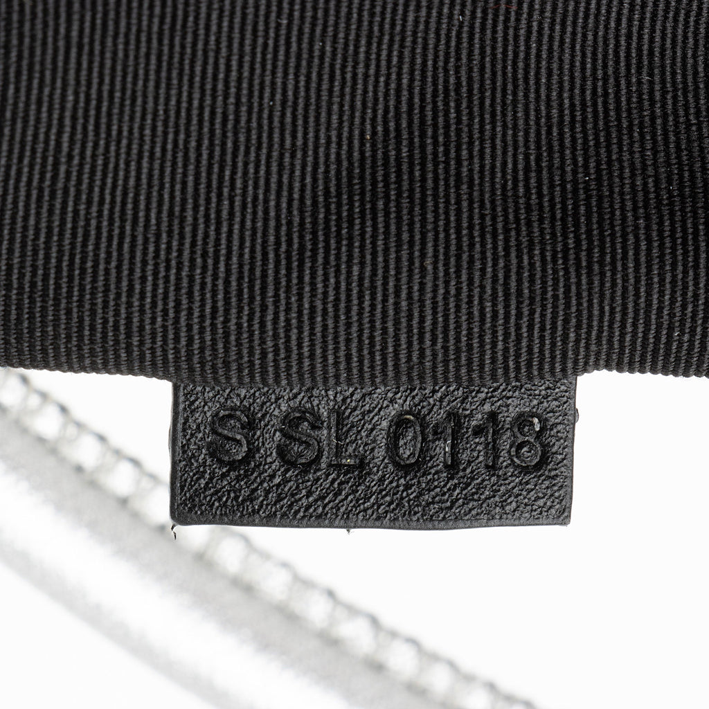 Marc Jacobs Embossed Leather Logo E/W Tote