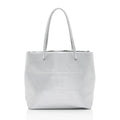Marc Jacobs Embossed Leather Logo E/W Tote