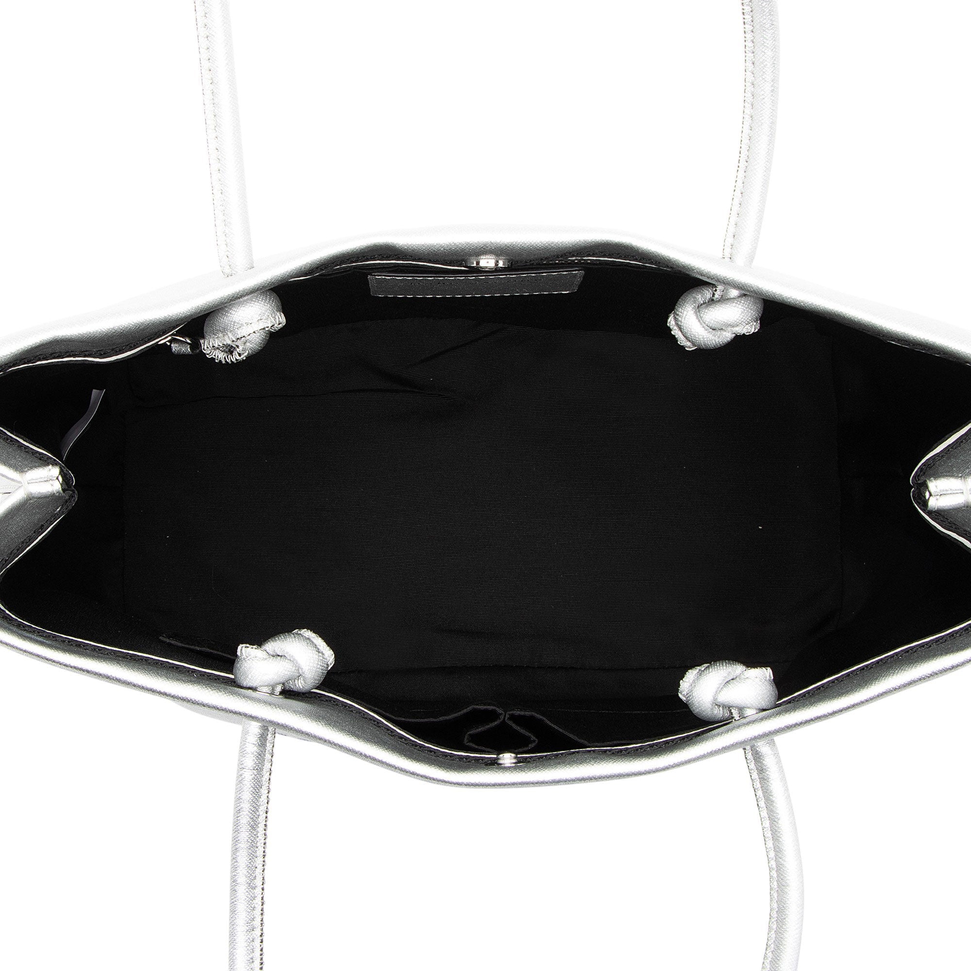 Marc Jacobs Embossed Leather Logo E/W Tote