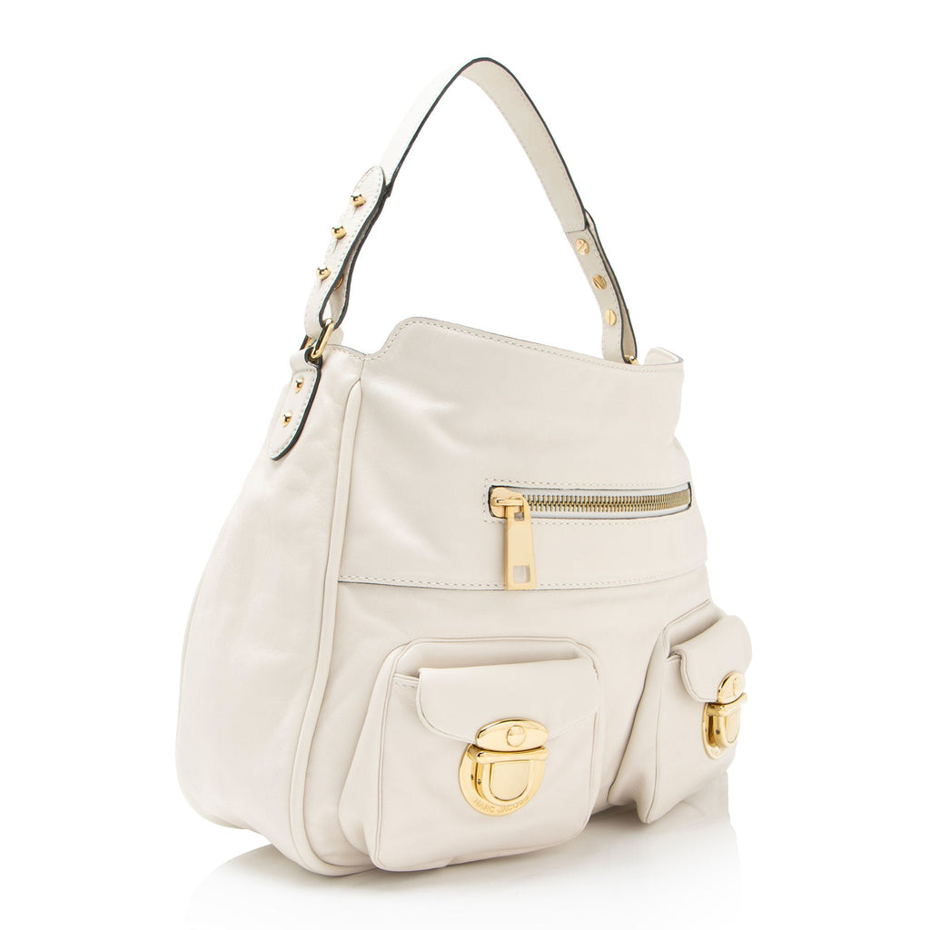 Marc Jacobs Leather Angela Hobo