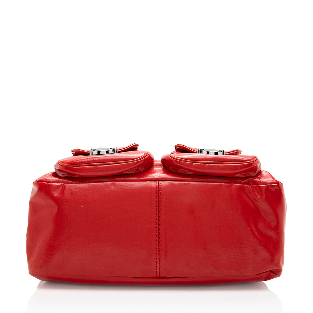 Marc Jacobs Leather Blake Satchel (SHF-17819)