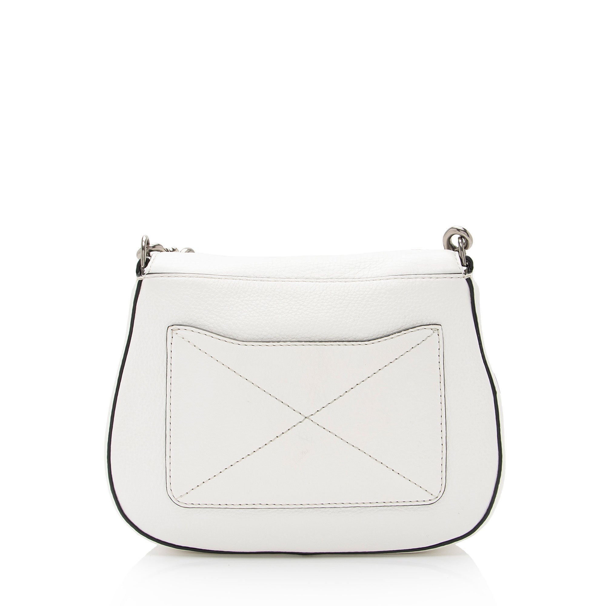 Marc Jacobs Leather Chipped Stud Recruit Nomad Shoulder Bag (SHF-aKW7Bn)