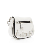 Marc Jacobs Leather Chipped Stud Recruit Nomad Shoulder Bag (SHF-aKW7Bn)
