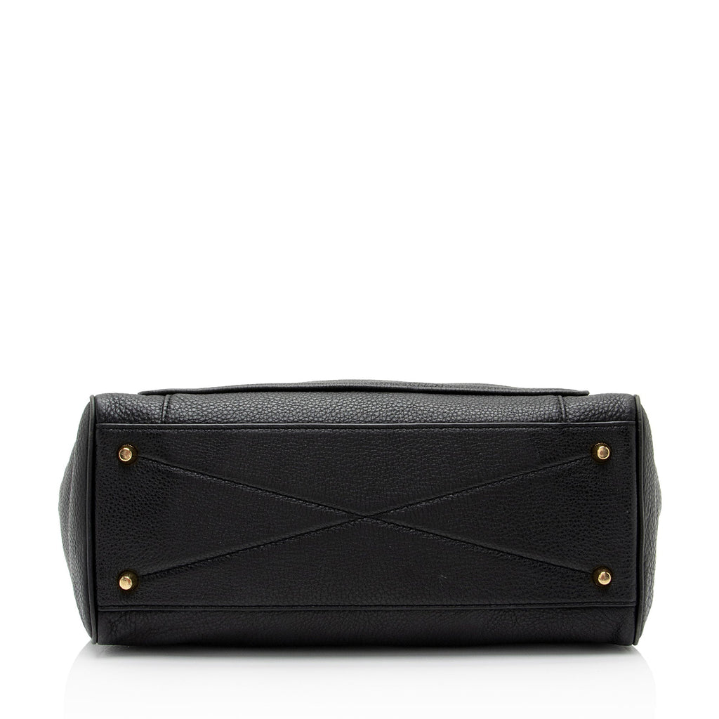 Marc Jacobs Leather Empire City Tote (SHF-dENpaM)