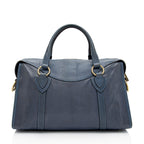 Marc Jacobs Leather Fulton Large Satchel (SHF-KUT7lS)