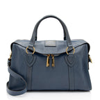 Marc Jacobs Leather Fulton Large Satchel (SHF-KUT7lS)