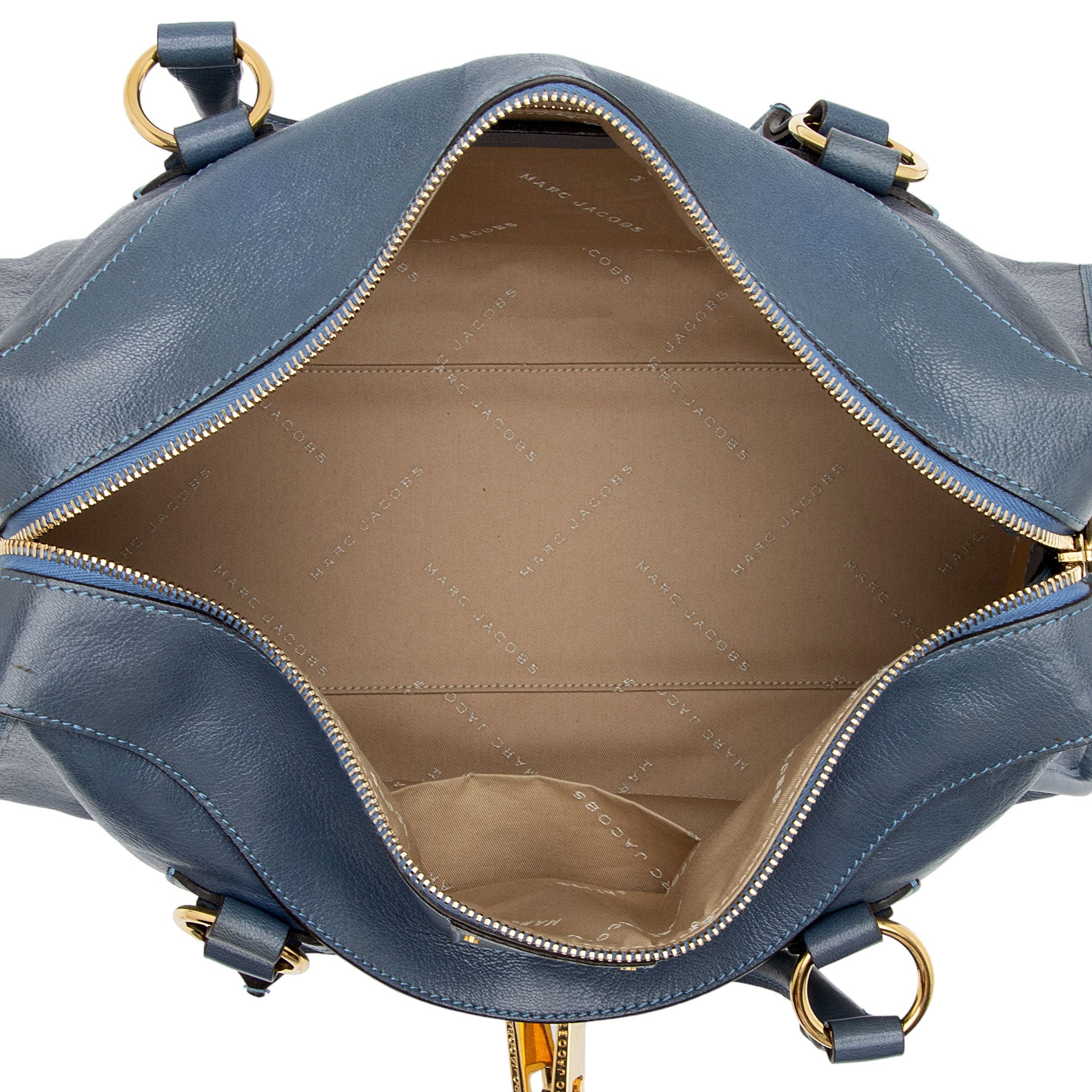 Marc Jacobs Leather Fulton Large Satchel (SHF-KUT7lS)