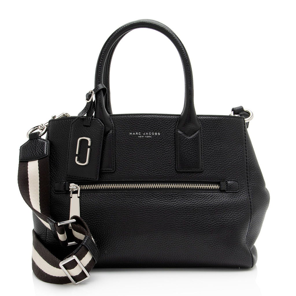 Marc Jacobs Leather Gotham Satchel (SHF-y0BhZ9)